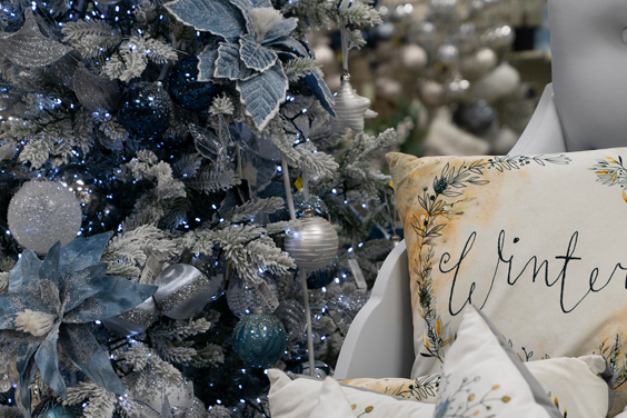 Christmas Themes from British Garden Centres - A Winters Tale