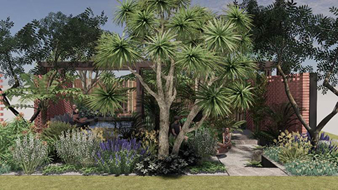 Kate Gould’s RHS Chelsea Flower Show Sanctuary Garden, ‘Out of the Shadows’