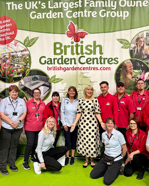 British Garden Centres Team at BBC Gardeners' World Live