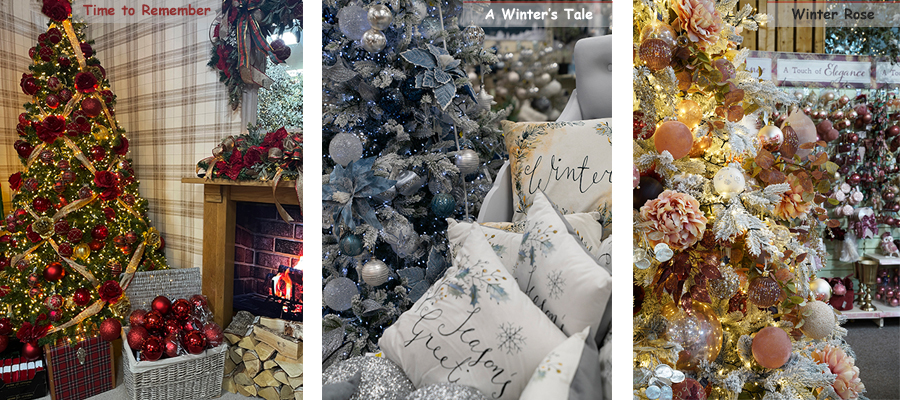Christmas Themes from British Garden Centres