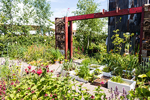 Frances Tophill Show Garden Gounded in Sustainability with GravelGaurd - photo by Tim Howell