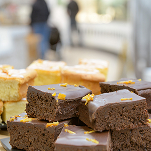 Garden centres cake table