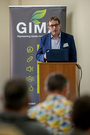 Mike Burks at the GIMA Day Conference - Navigating garden retail challenges