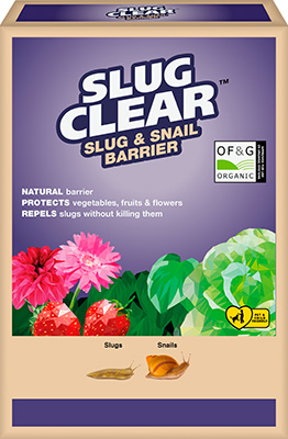 SlugClear slug pellets slug-snail barrier 2.5kg