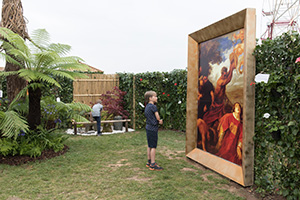 Van Dyck painting at RHS Flower Show Tatton Park 2017