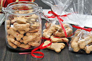 Homebred dog treat