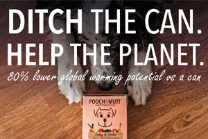 Pooch & Mutt wet food cartons