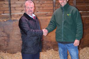 HydroGarden's Stephen Fry with trainer Phil Kirby