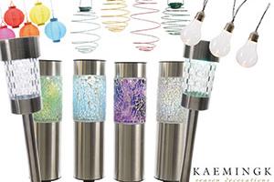 Kaemingk Announces New Solar Lighting Distribution Deal With Stax Trade Centres
