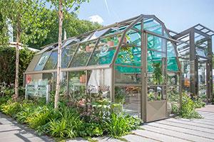The Wisley 8 Grow & Store Greenhouse, RHS Chelsea Flower Show 2022