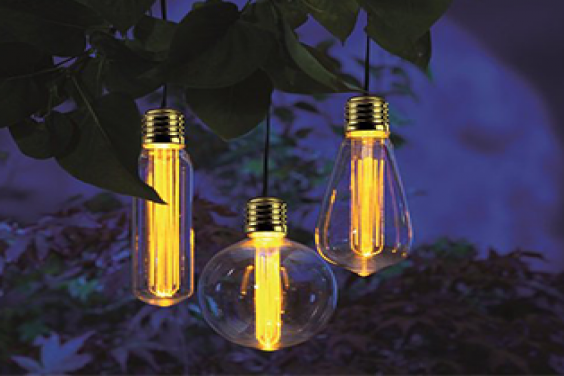 NOMA Garden Art Solar Bulb