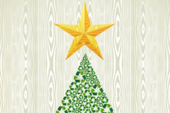 REAL Christmas tree - recycling tree image