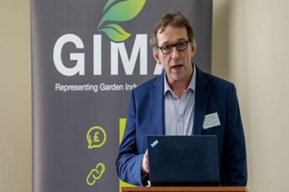 Mike Burks at the GIMA Day Conference - Navigating garden retail challenges