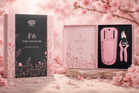 Felco pink blossom shears