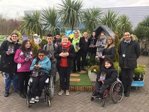 Haskins Garden Centre in Roundstone donates bird boxes to Angmering School for National Nest Box Week